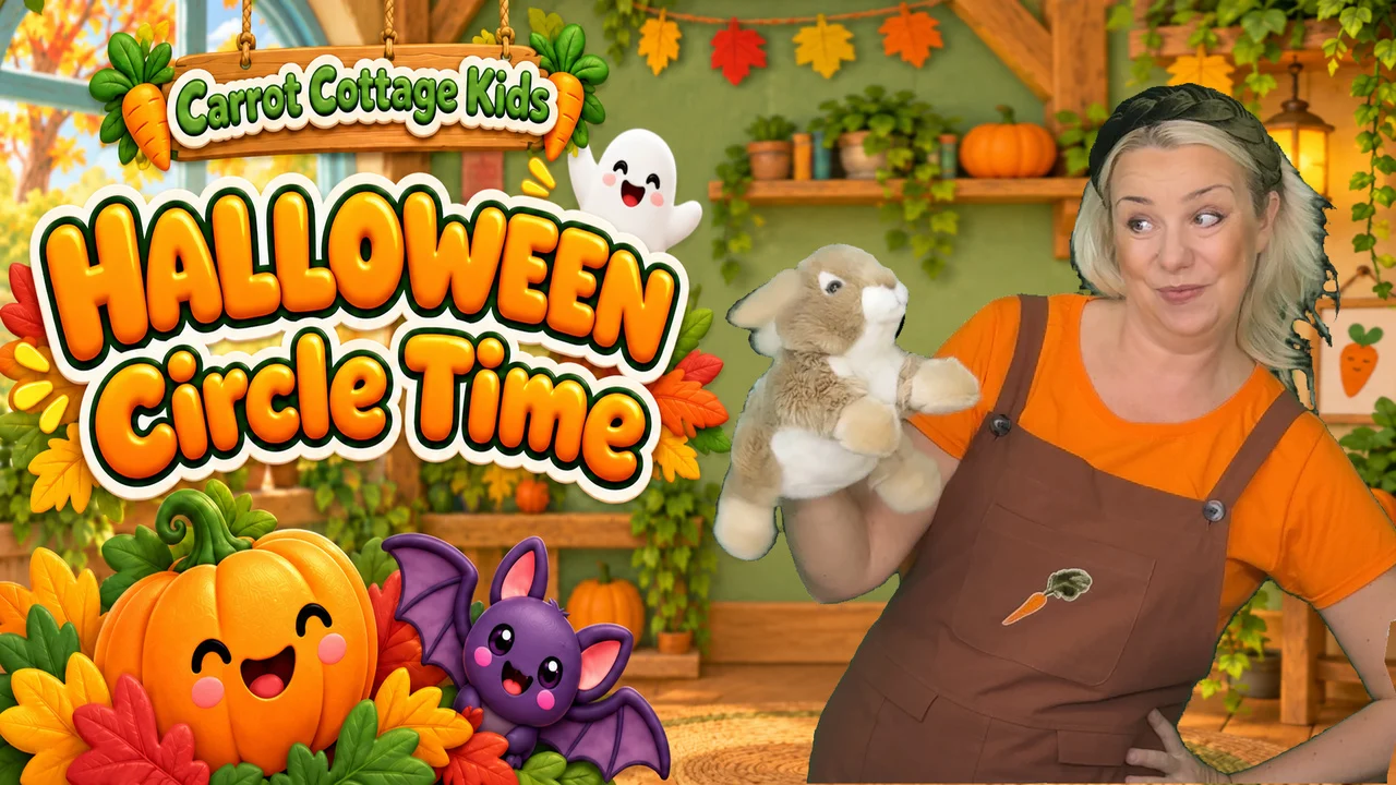 Halloween Circle Time with Miss Carrot and Benny Bunny video thumbnail